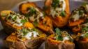 Loaded Sweet Potatoes
