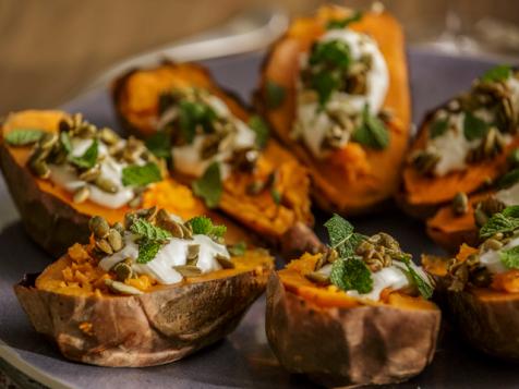 Loaded Sweet Potatoes