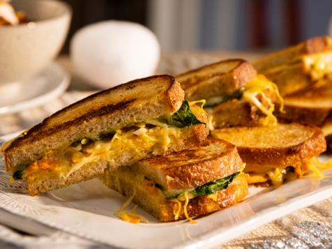 Grilled Cheesy Veggie Melts