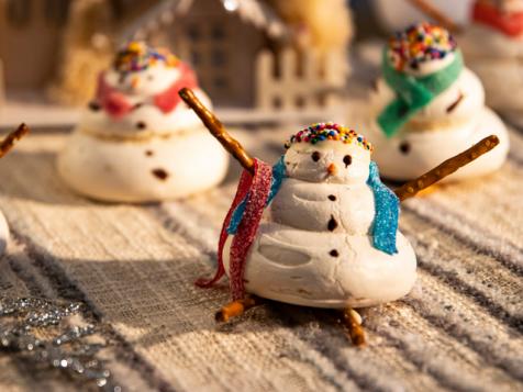 Meringue Snowwomen