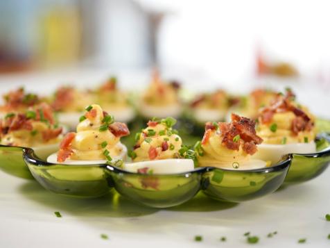 Maple Bacon Deviled Eggs