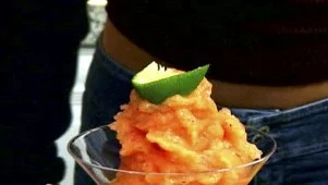 Mango-Strawberry Snow Cones