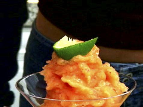 Mango-Strawberry Snow Cones