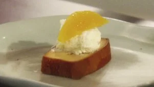 Pound Cake With Citrus Cream