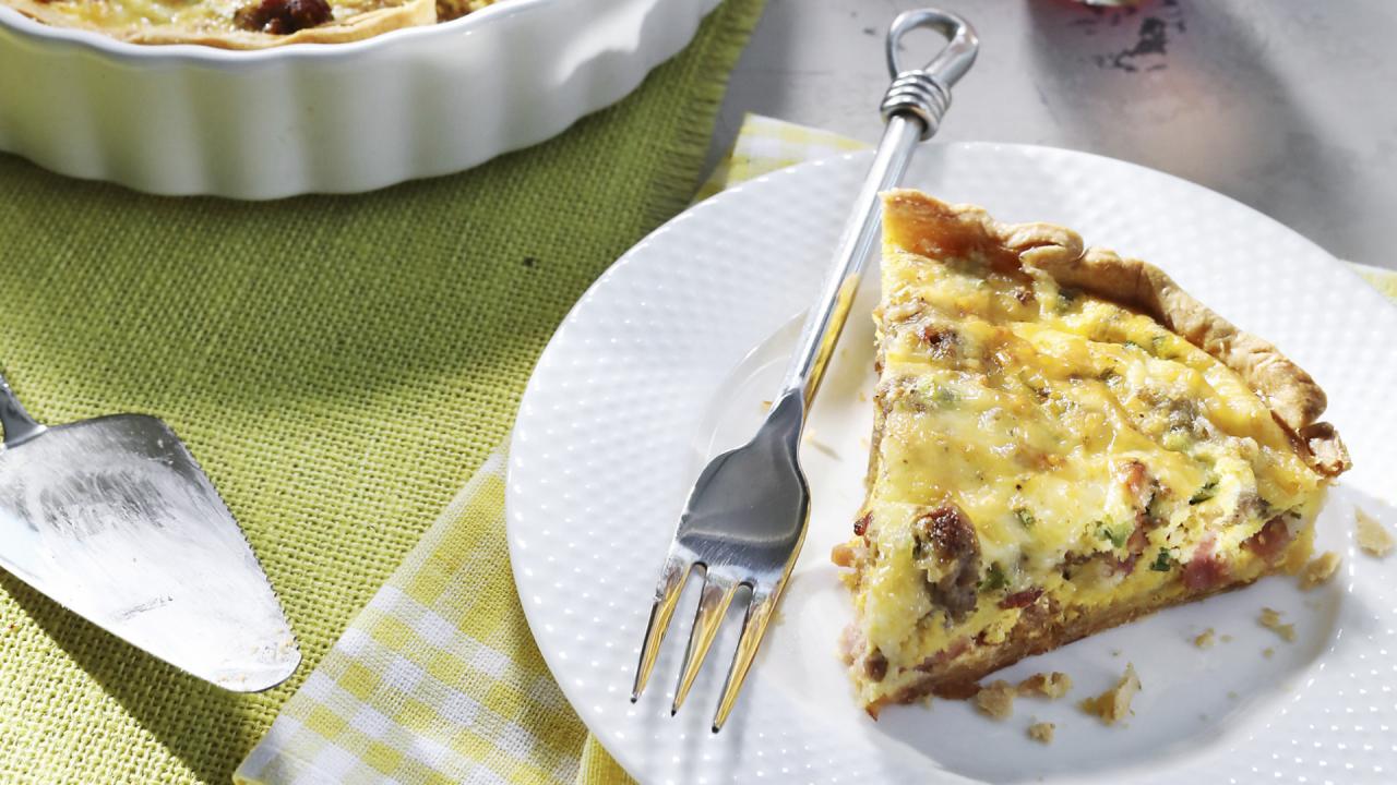 Meat Lovers Quiche