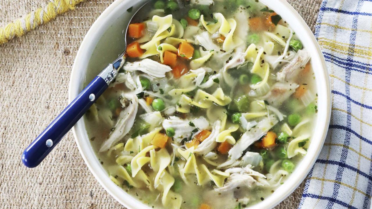 Homestyle Chicken Noodle Soup