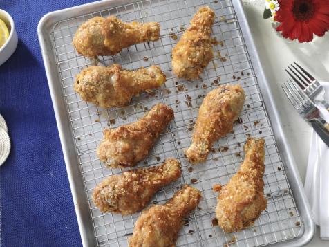 Crispy Rice Cereal-Coated Fried Chicken