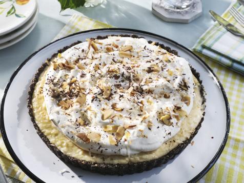 Dark Chocolate Coconut Cream Tart