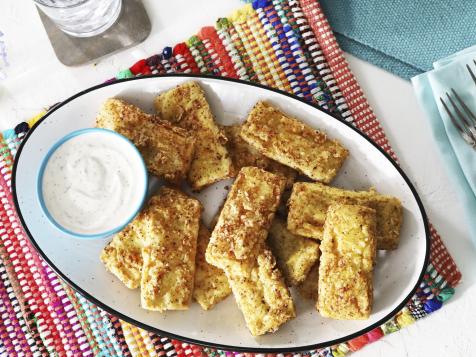 Lemon-Pepper Fried "Chicken" Tenders