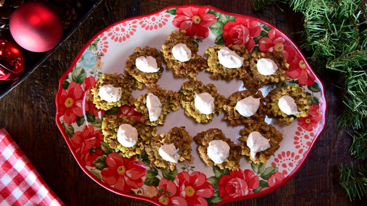 Crispy Cauliflower Cakes