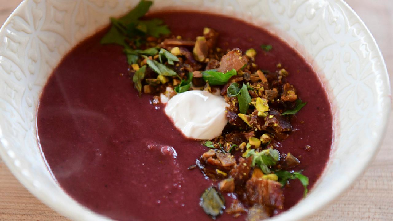 Purple Sweet Potato Soup