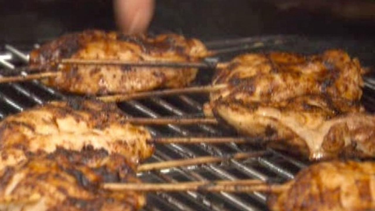Bobby Flay's Best Chicken Skewers