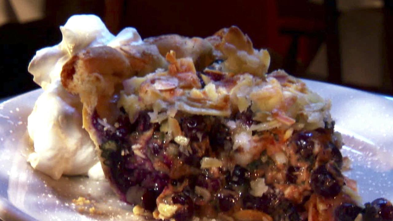 Blueberry Goat-Cheese Pie