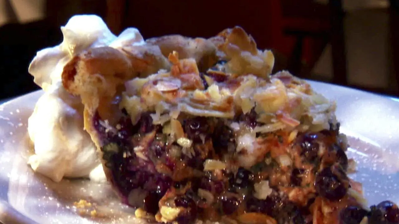 Blueberry Goat-Cheese Pie