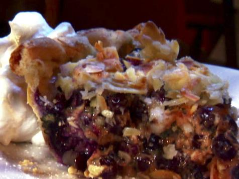 Blueberry Goat Cheese Pie