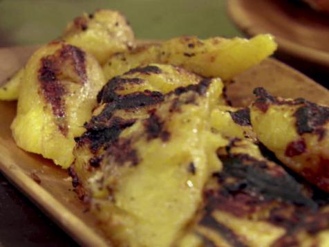 Grilled Yellow Plantains