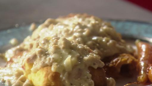 Chicken Fried Steak with Sausage Gravy Recipe