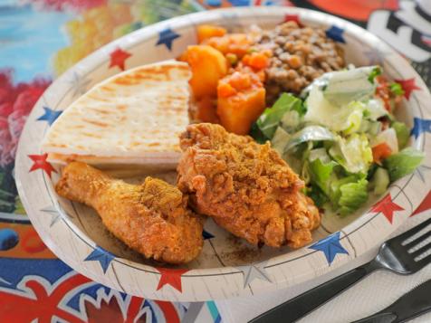 Curry Fried Chicken Plate