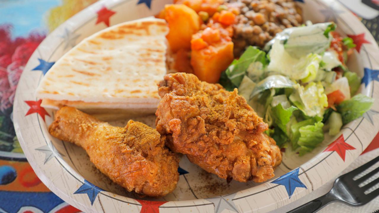 Curry Fried Chicken's Samosa