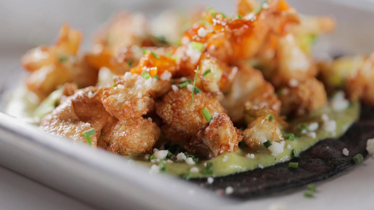 Mole Verde Vegetable Taco