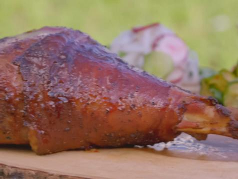 Heirloom Market BBQ's Smoked Turkey Leg