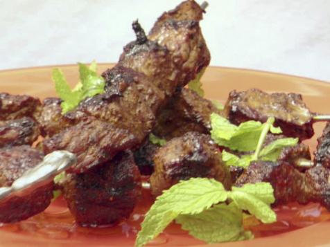 Indian Curry Lamb Skewers
