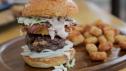Pimento-Cheese-Stuffed Burger