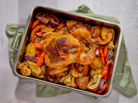 Roast Chicken with Veg