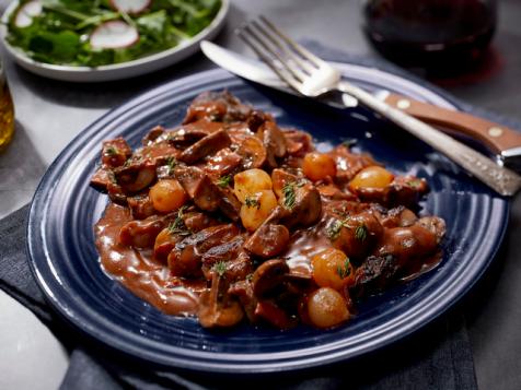 Steak Bourguignon