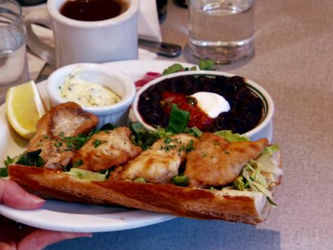 Pan-Fried Fish Sandwich