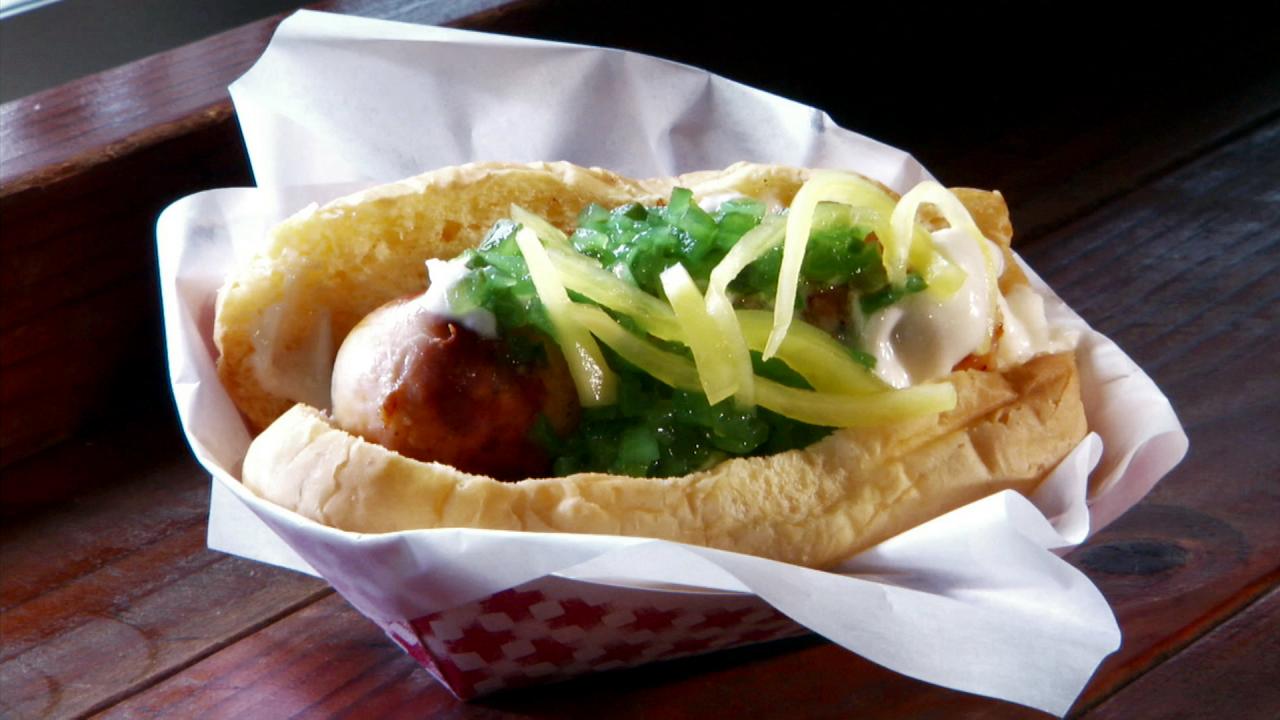 Hawaiian Lobster Hot Dog