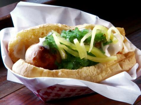 Hawaiian Lobster Hot Dog