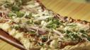 Red Pepper Basil Pesto Pizza
