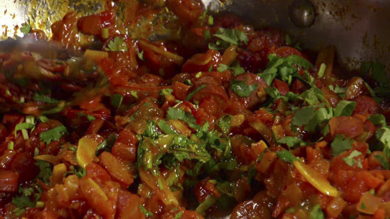 Indian-Spiced Hot Dogs
