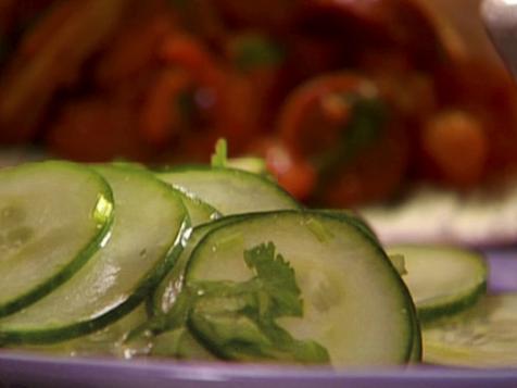 Quick Pickled Cucumbers