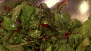Garlicky Sauteed Swiss Chard