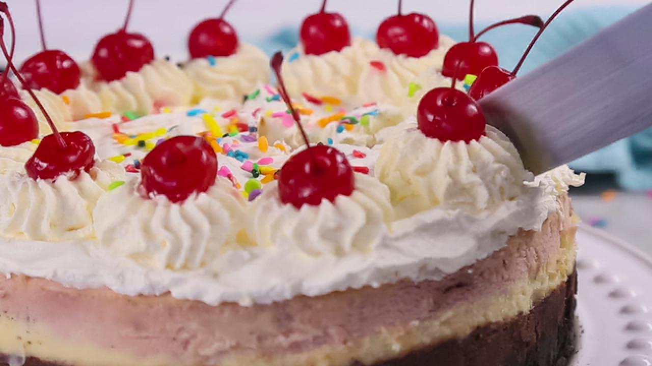 Neapolitan Cheesecake