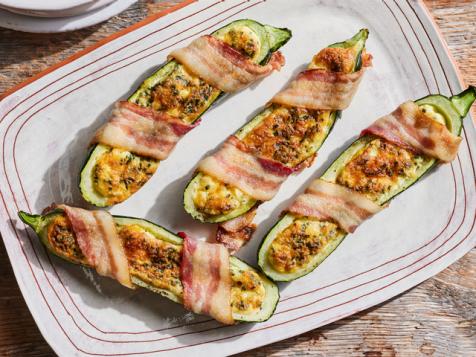 Bacon and Egg Zucchini Boats