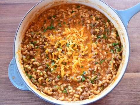 Sloppy Joe Mac and Cheese