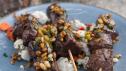 Chicago Beef Kebabs with Giardiniera and Gremolata