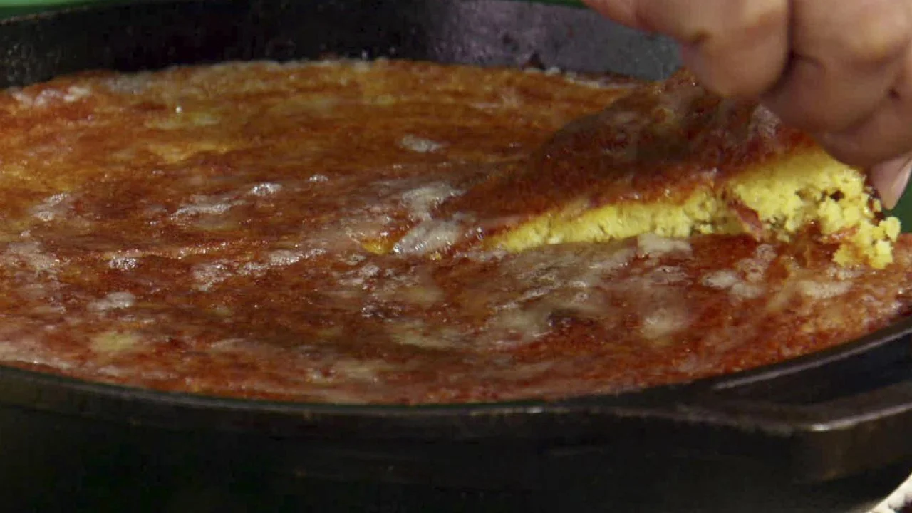 Bacon-Green-Chile Cornbread