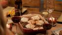 Chocolate Babka Bread Pudding with Rum-Spiked Cherries
