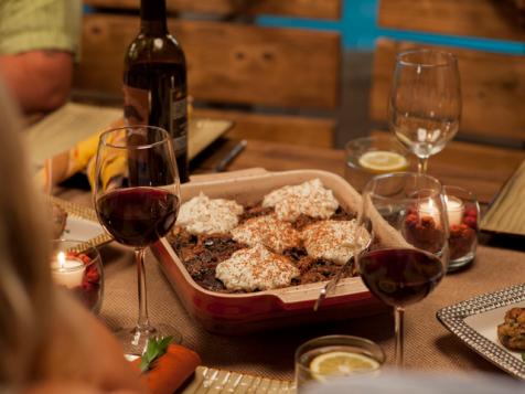 Chocolate Babka Bread Pudding with Rum-Spiked Cherries