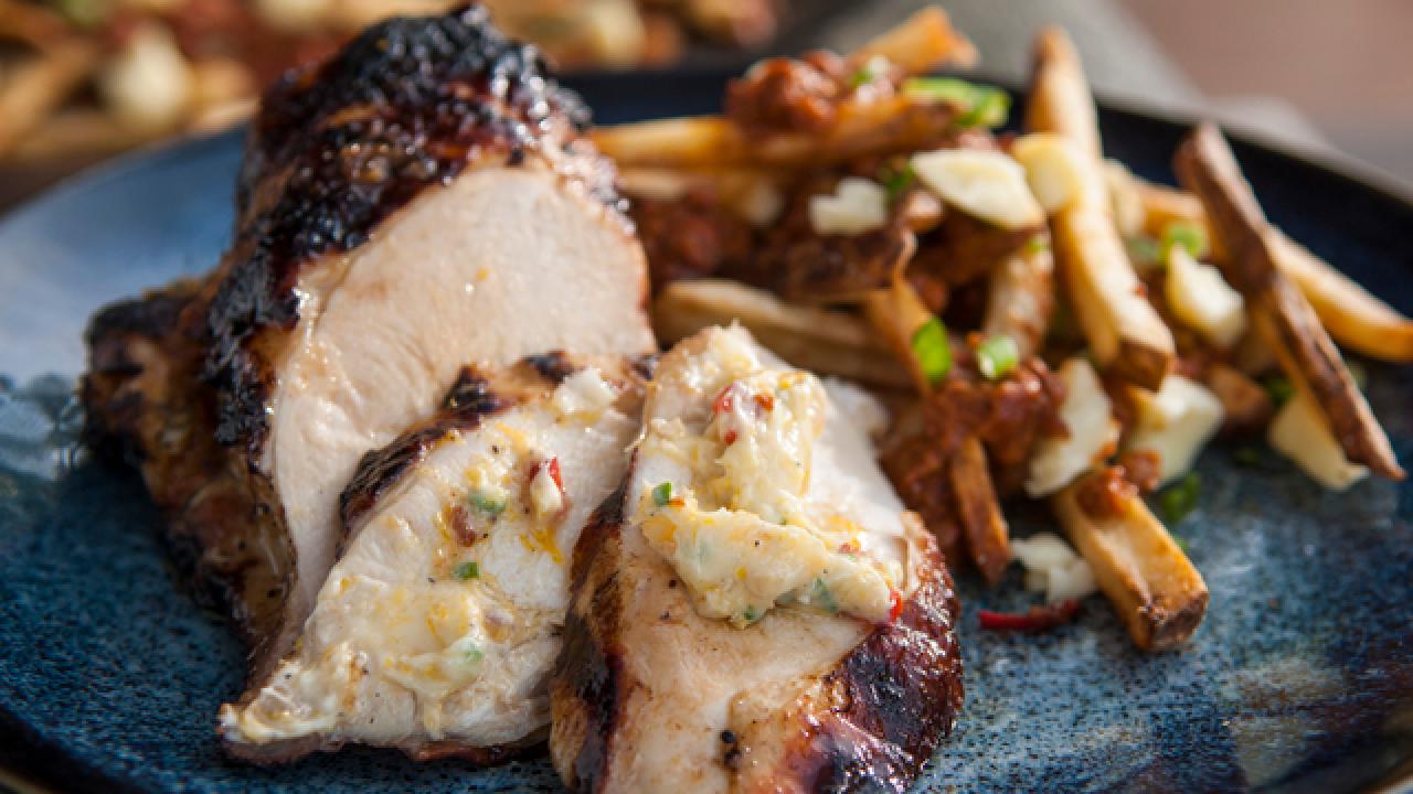 Three-Citrus Chicken Breast with Compound Butter