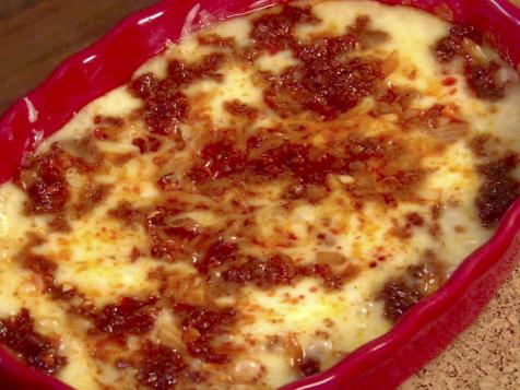 Baked Manchego With Chorizo