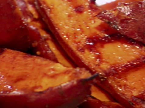 Grilled Sweet Potato Fries
