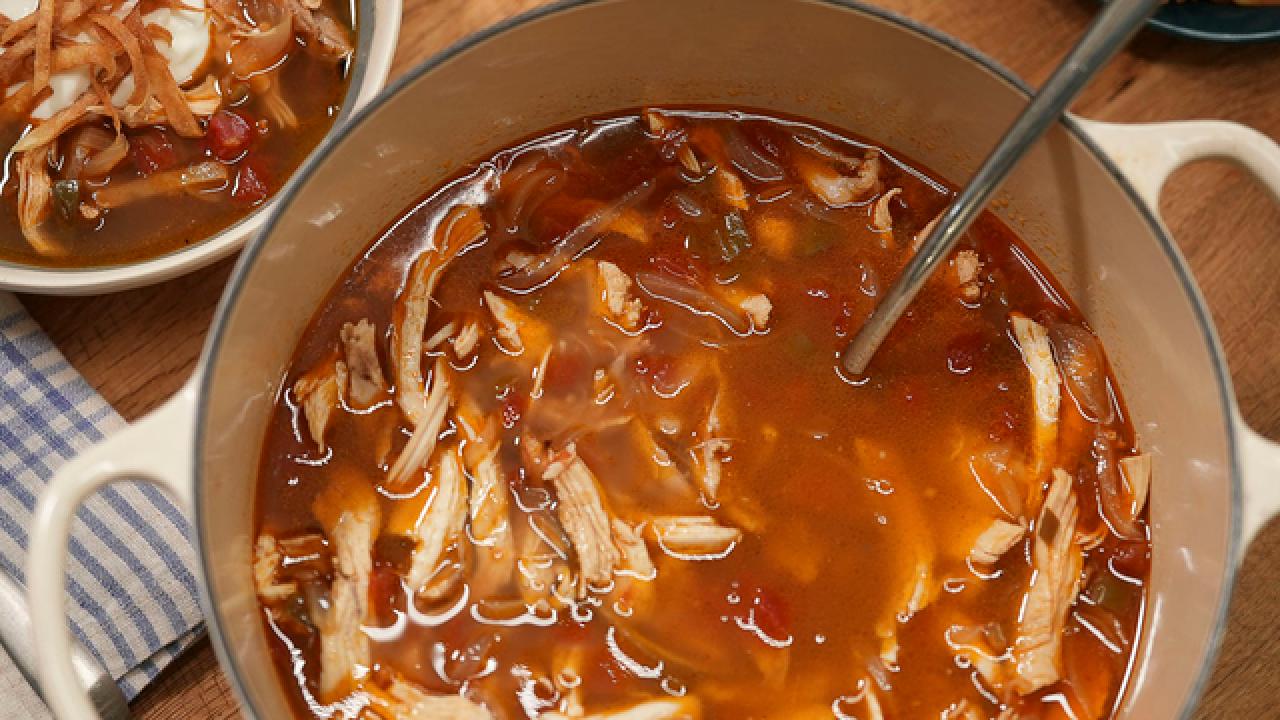 Sunny's Easy Chicken Tortilla Soup
