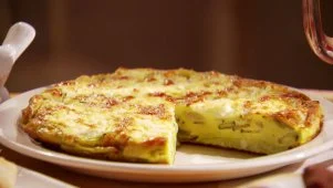 Zucchini-Goat-Cheese Frittata