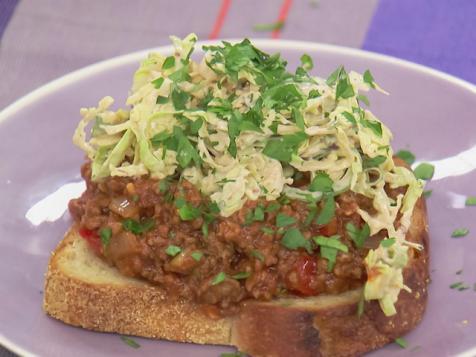 Preppy Joe with Spicy Brussels Sprout Slaw