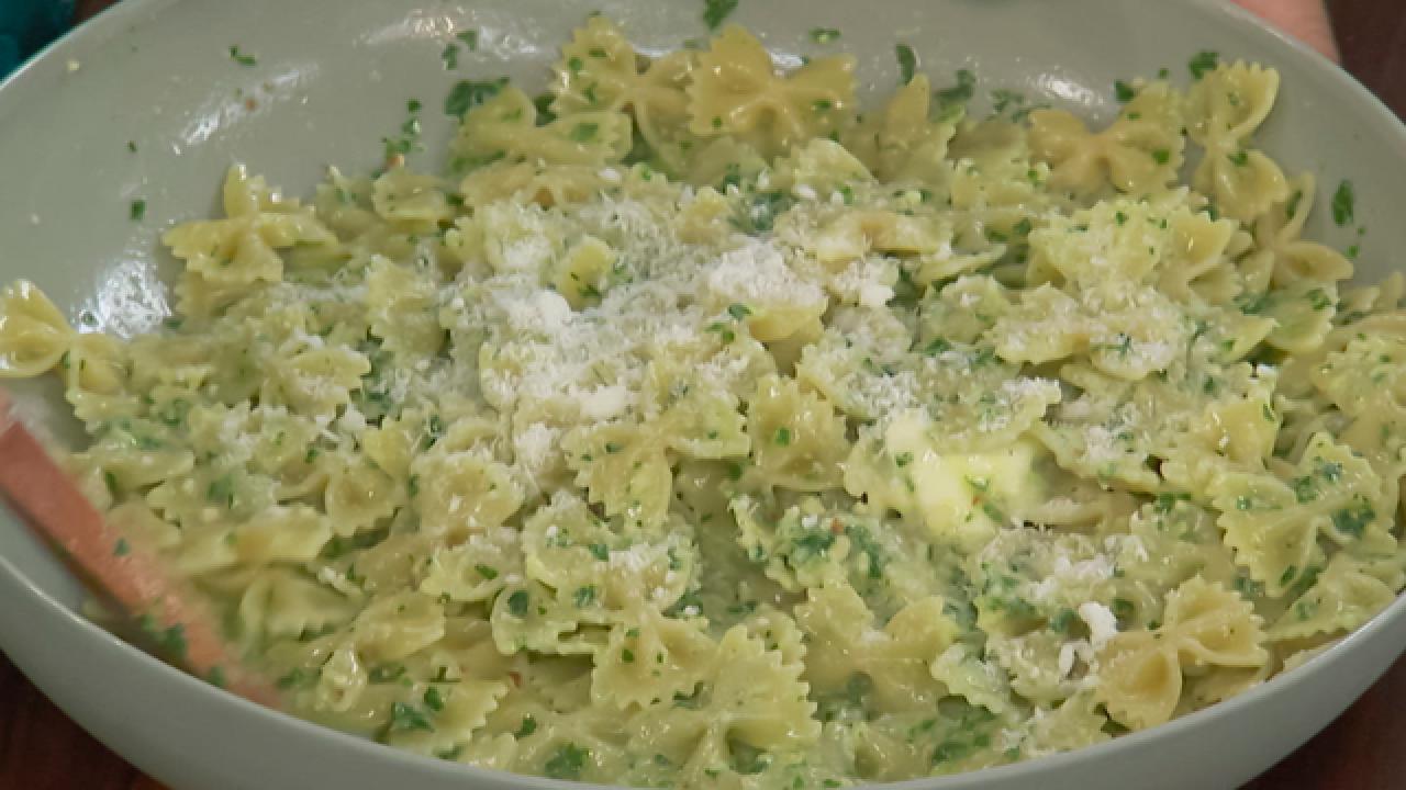 Swiss Chard Pesto with Almonds and Pecorino